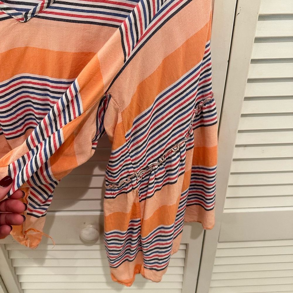 Colorful flowy blouse - Picture 4 of 7